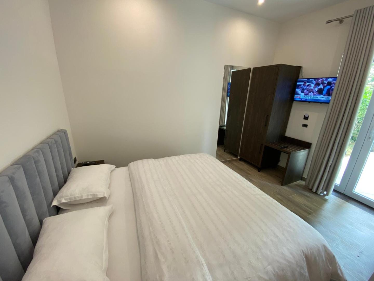 The room seen from the doorway